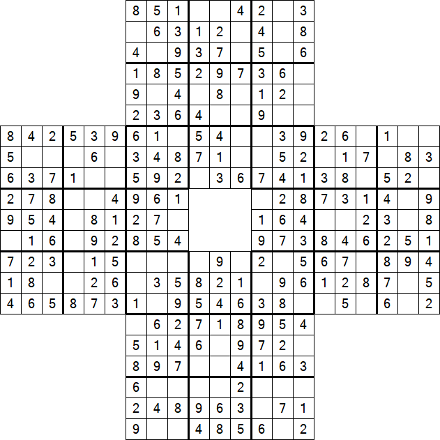 Sohei Sudoku - Simple