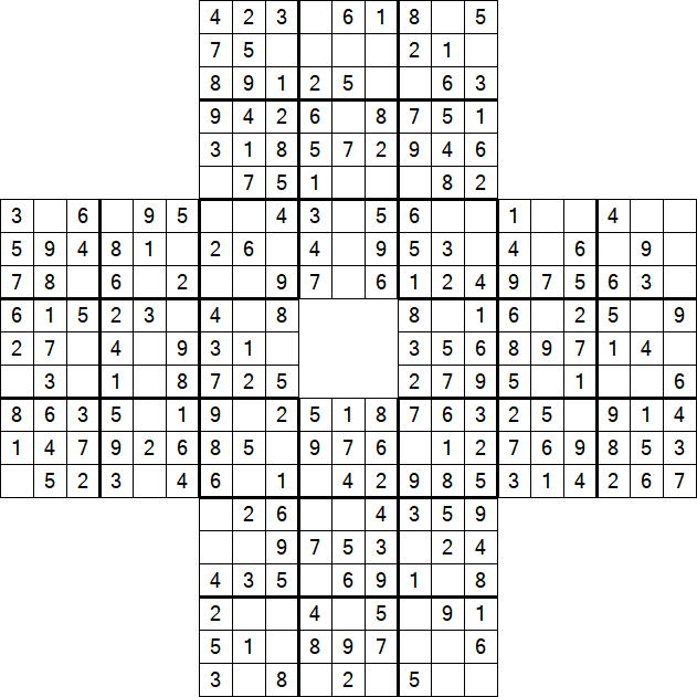 Sohei Sudoku - Fácil