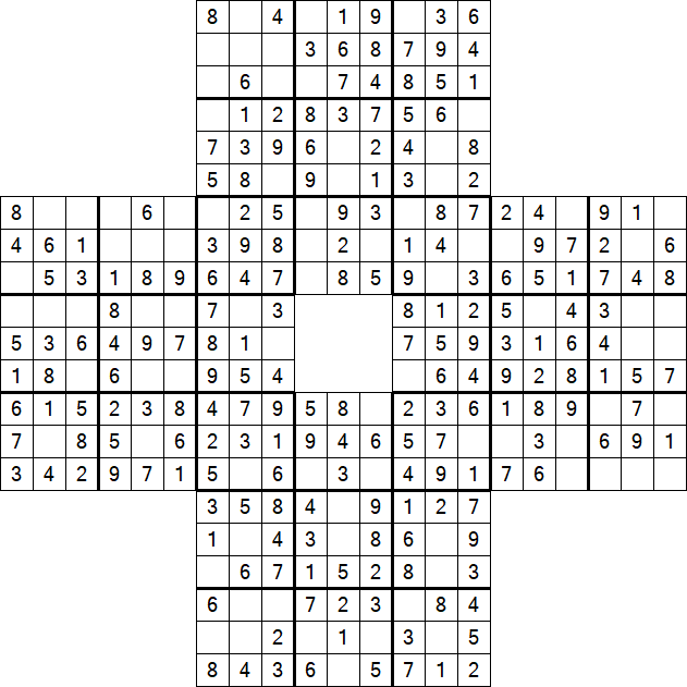 Sohei Sudoku - Easy