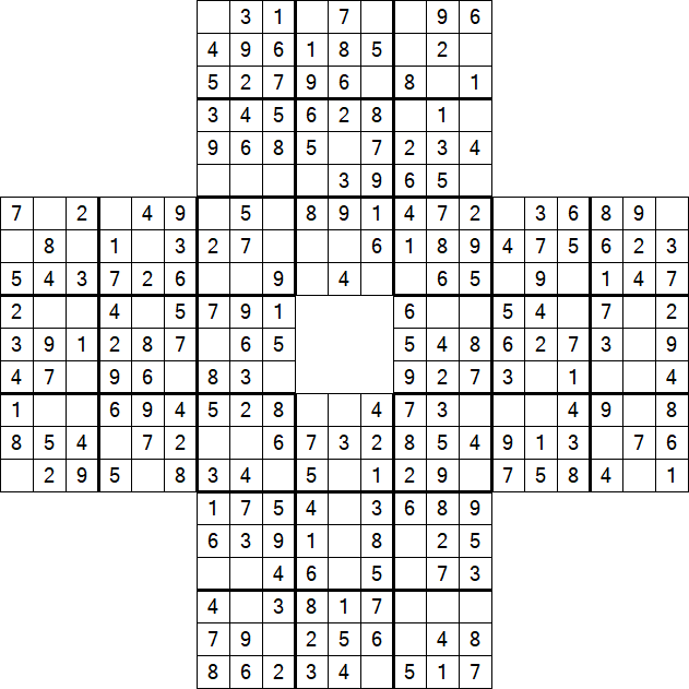 Sohei Sudoku - Fácil