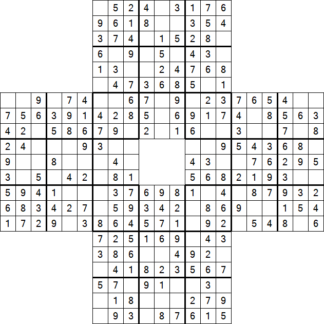 Sohei Sudoku - Easy