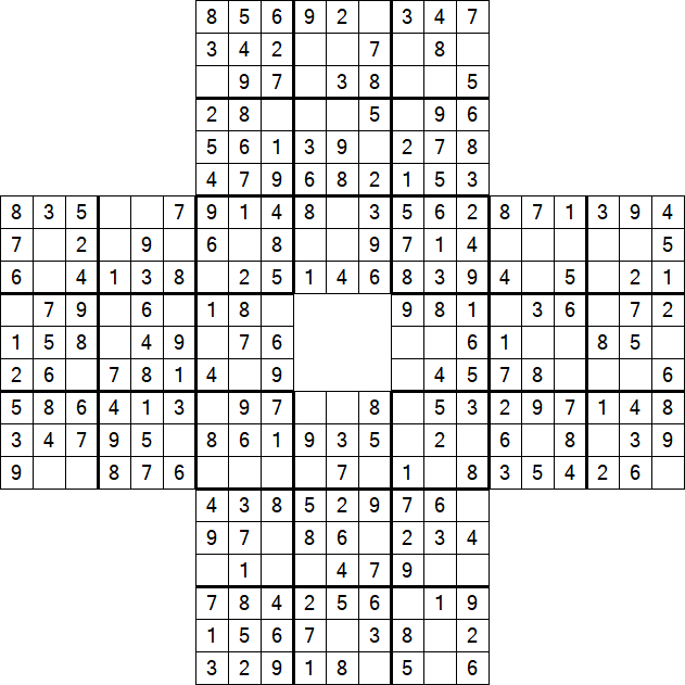 Sohei Sudoku - Fácil