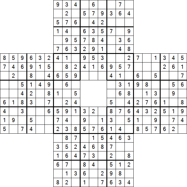 Sohei Sudoku - Simple