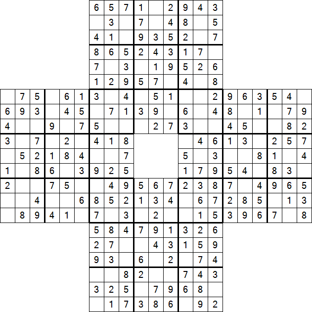 Sohei Sudoku - Fácil