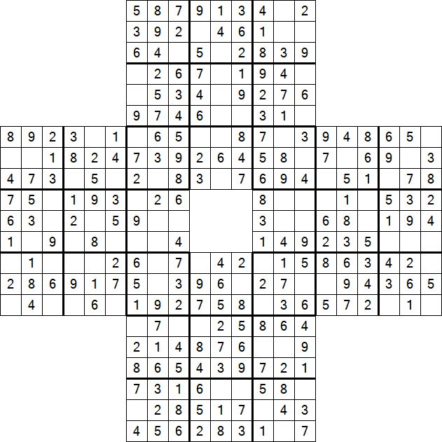 Sohei Sudoku - Einfach