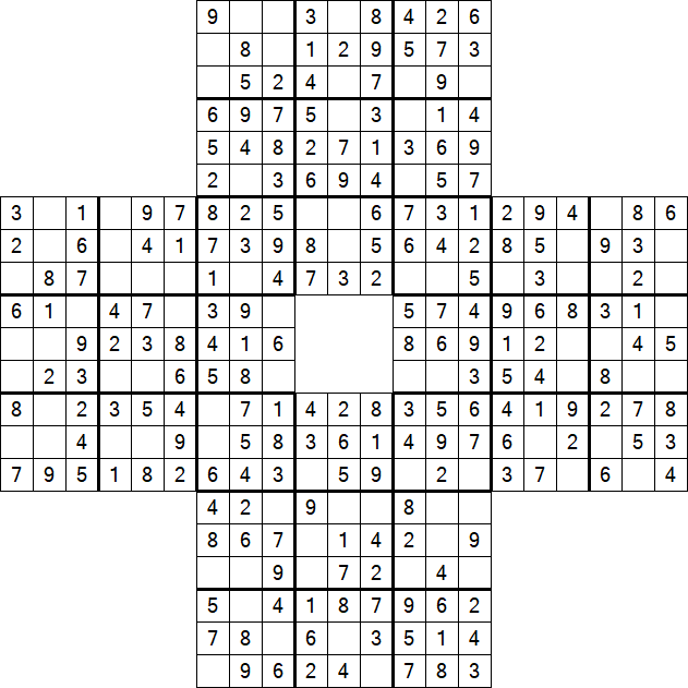 Sohei Sudoku - Einfach
