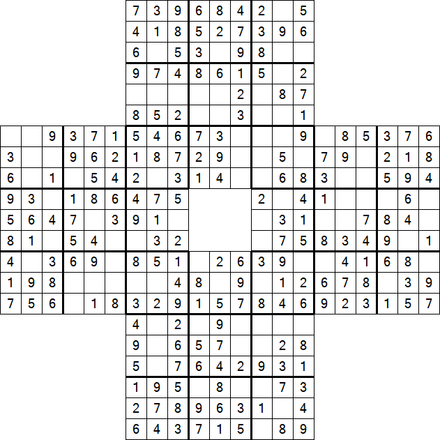 Sohei Sudoku - Einfach