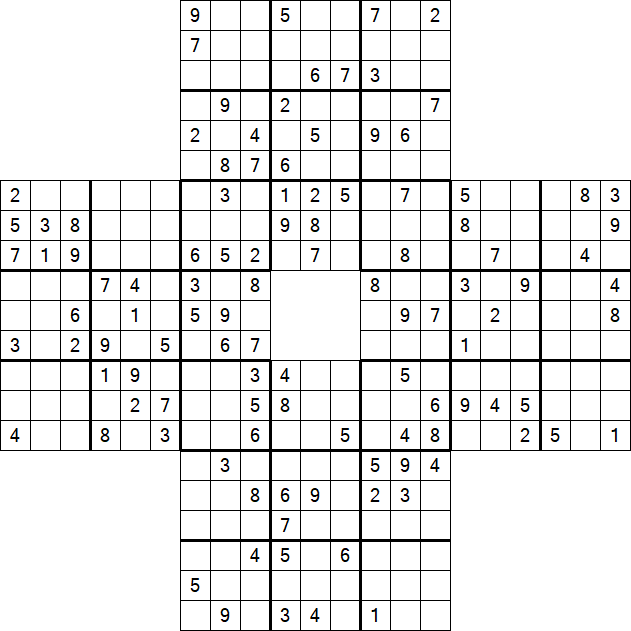 Sohei Sudoku - Schwierig