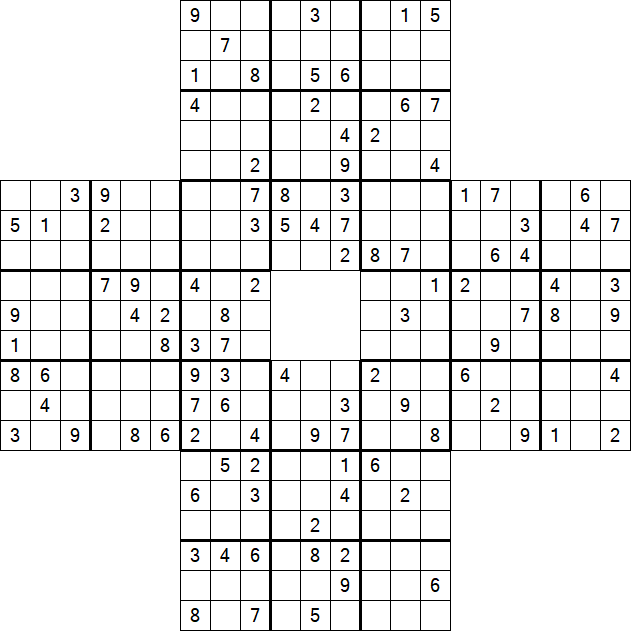 Sohei Sudoku - Difficile