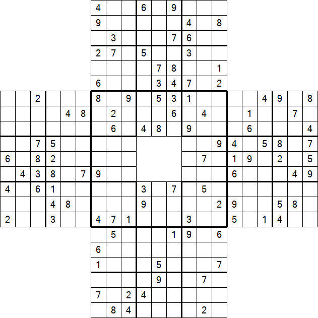 Sohei Sudoku - Difficile