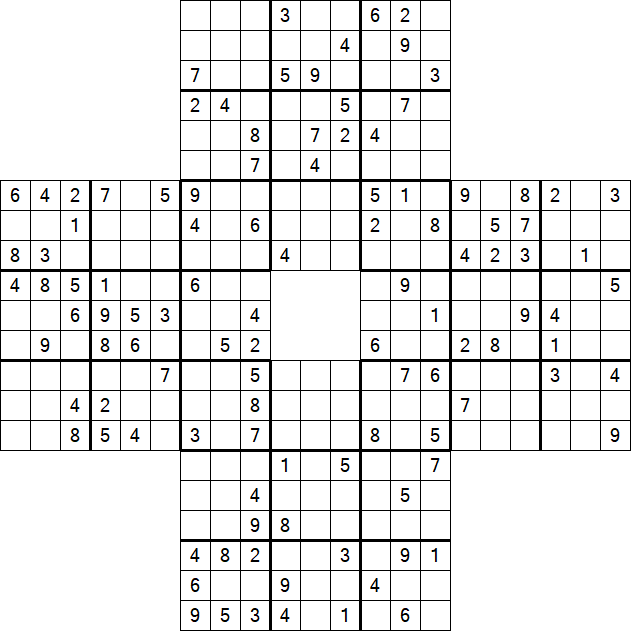 Sohei Sudoku - Difficile