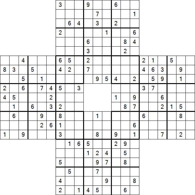 Sohei Sudoku - Difficile