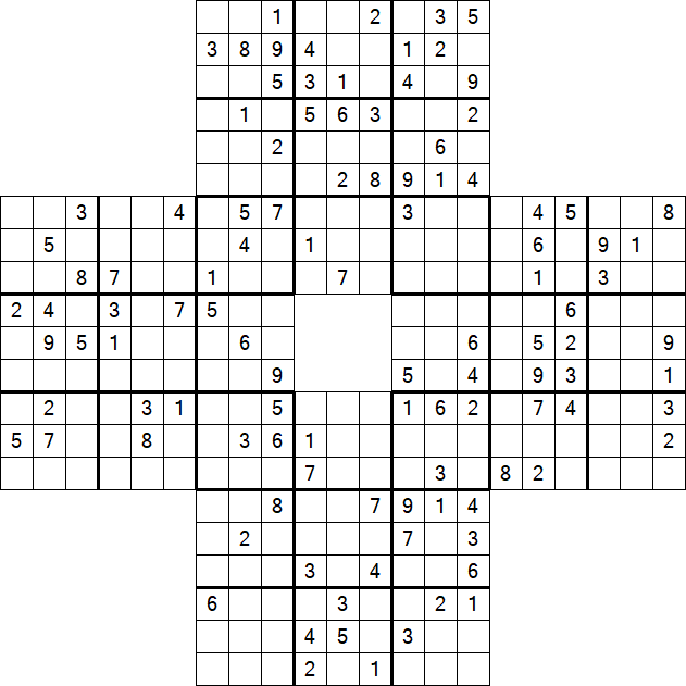 Sohei Sudoku - Difficile