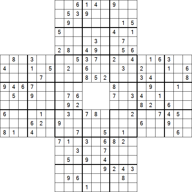 Sohei Sudoku - Difficile