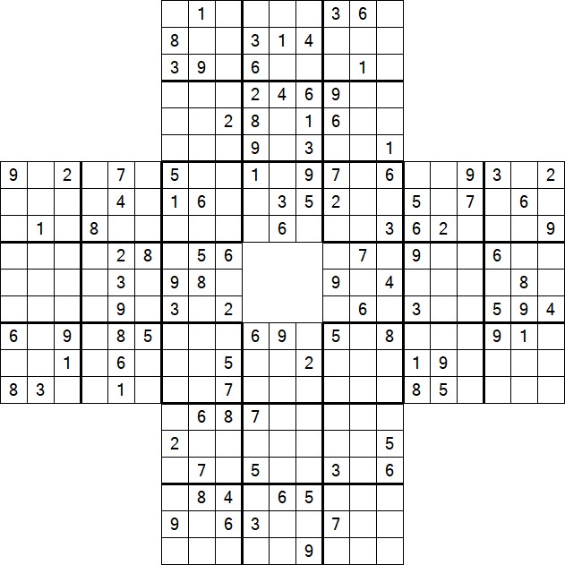 Sohei Sudoku - Difficile