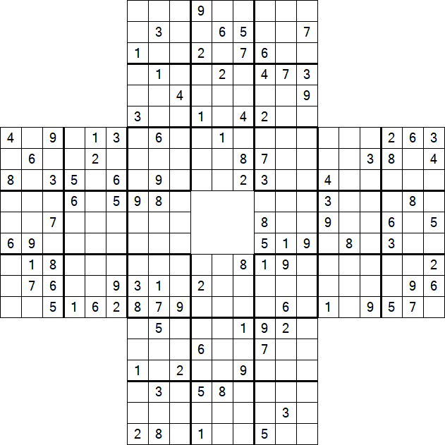 Sohei Sudoku - Difficile