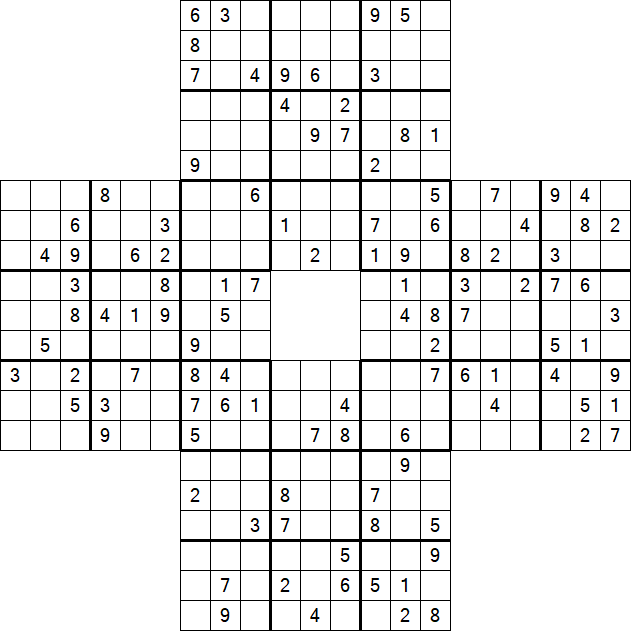 Sohei Sudoku - Difficile