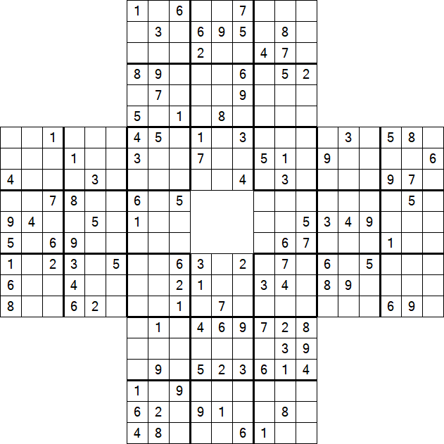 Sohei Sudoku - Difficile