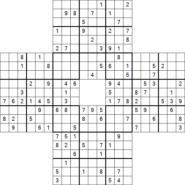 Sohei Sudoku - Difficile