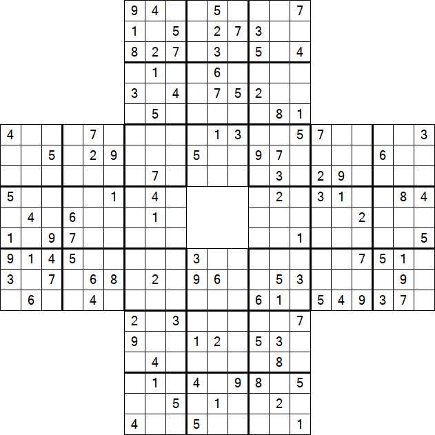 Sohei Sudoku - Difficile