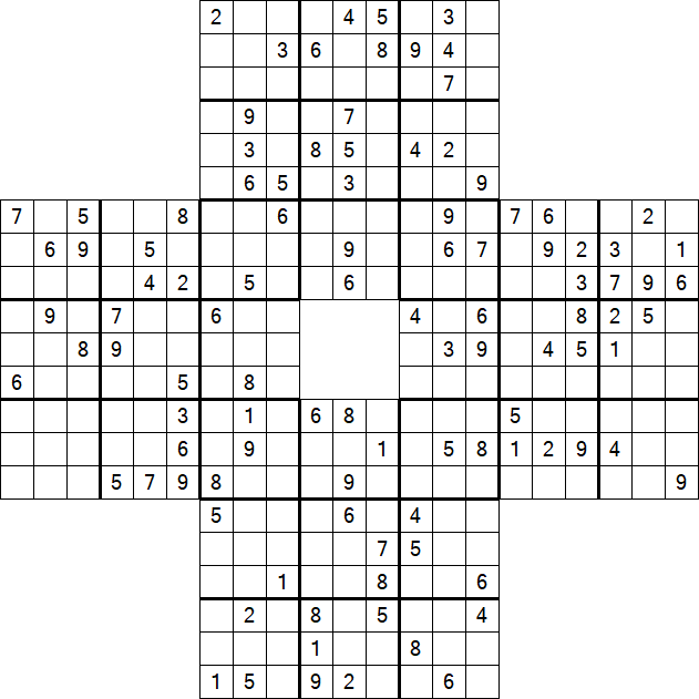 Sohei Sudoku - Difficile