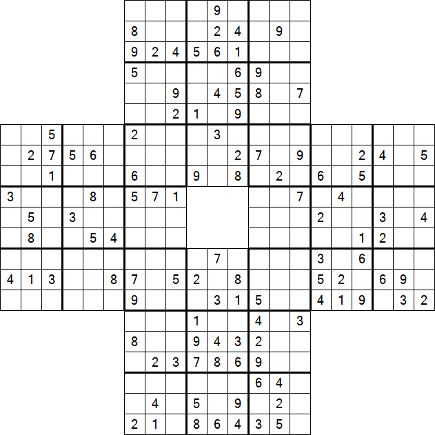 Sohei Sudoku - Difficile