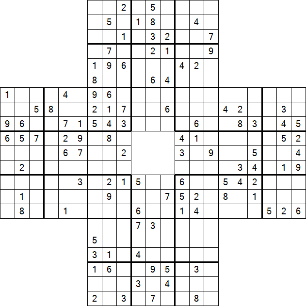 Sohei Sudoku - Difficile