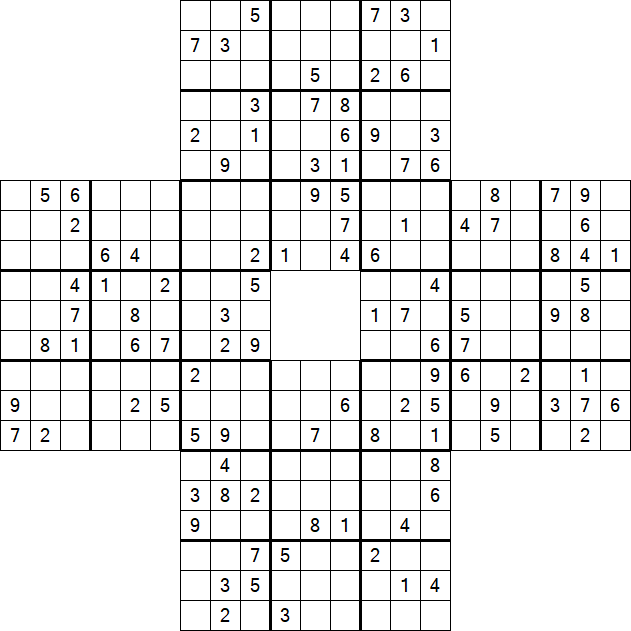 Sohei Sudoku - Difficile