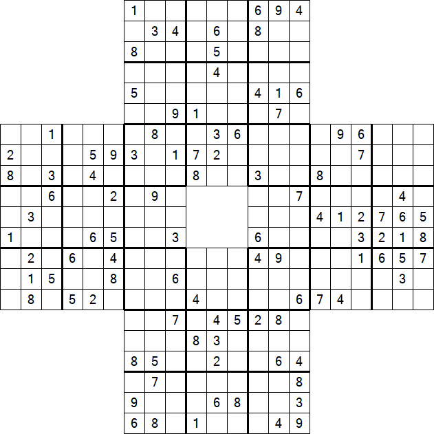 Sohei Sudoku - Difficile