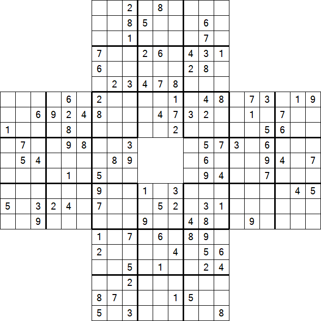 Sohei Sudoku - Difficile