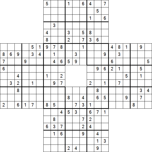 Sohei Sudoku - Difficile