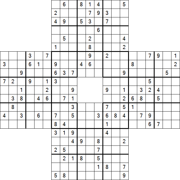 Sohei Sudoku - Difficile