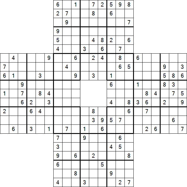 Sohei Sudoku - Difficile