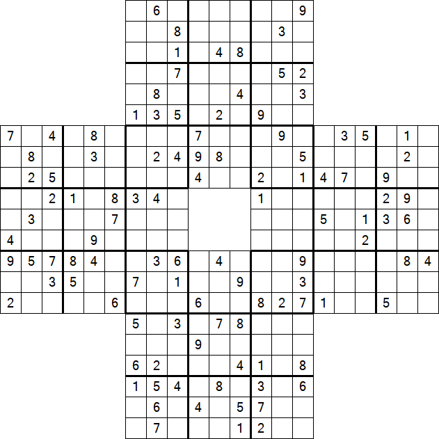 Sohei Sudoku - Difficile