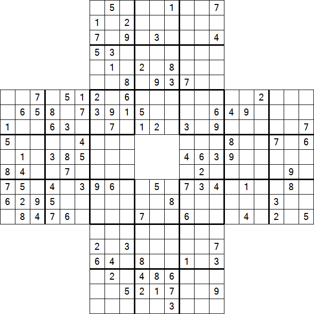 Sohei Sudoku - Difficile