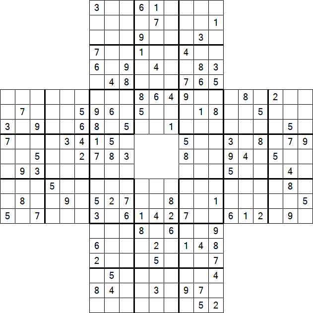 Sohei Sudoku - Difficile