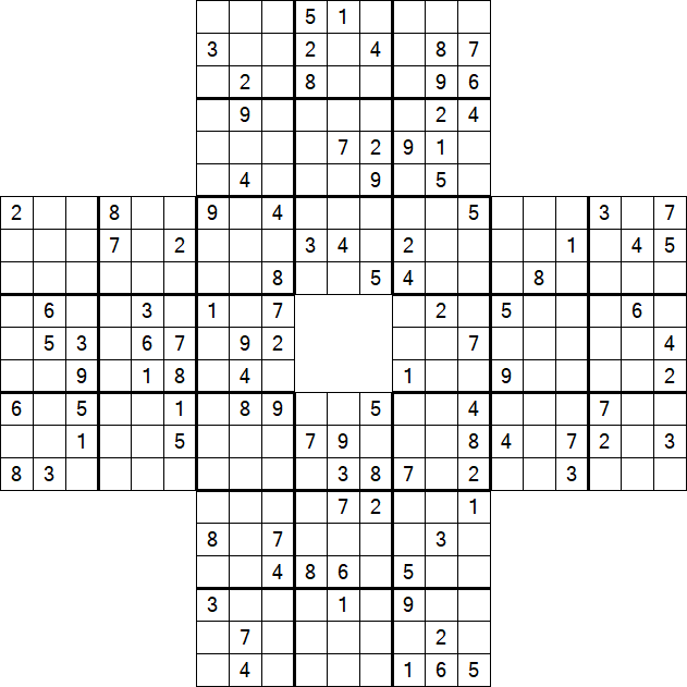 Sohei Sudoku - Difficile