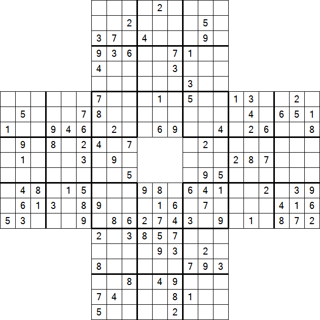 Sohei Sudoku - Difficile