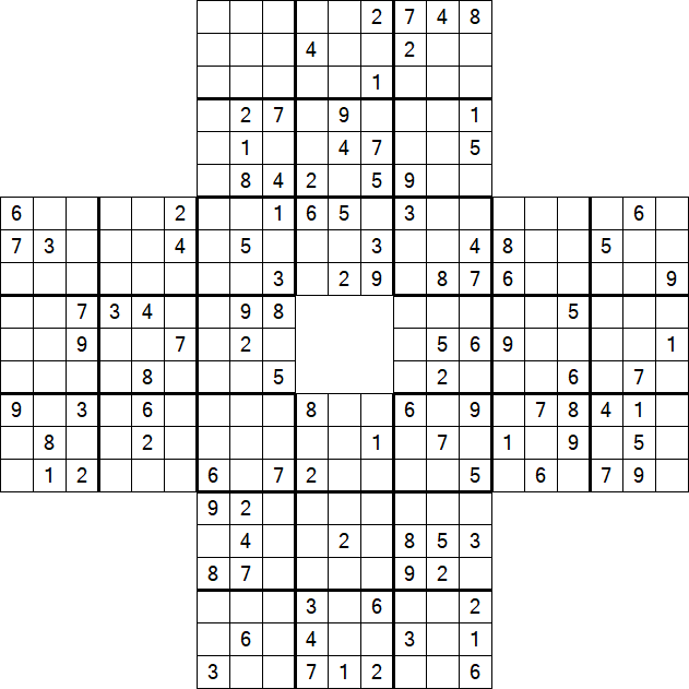 Sohei Sudoku - Difficile