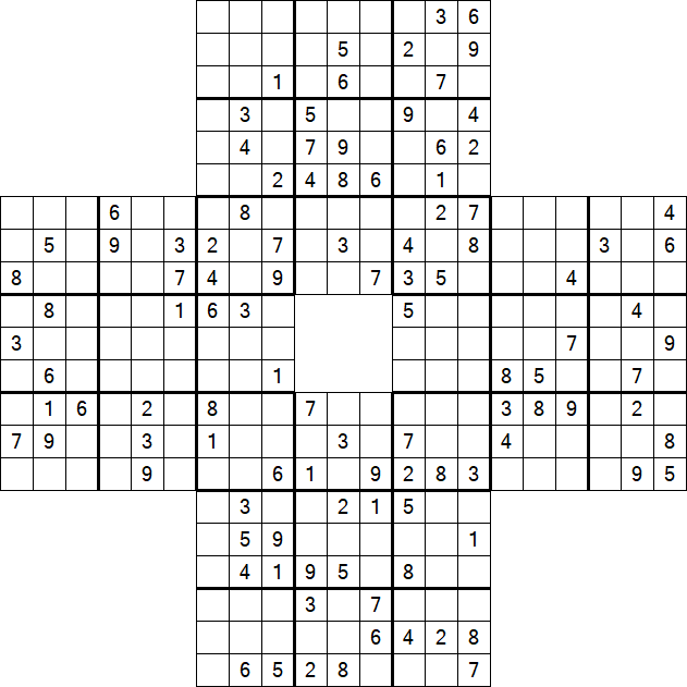 Sohei Sudoku - Difficile