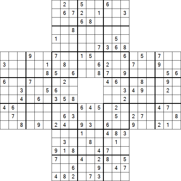 Sohei Sudoku - Difficile