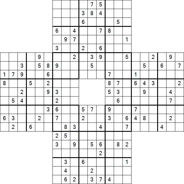 Sohei Sudoku - Difficile