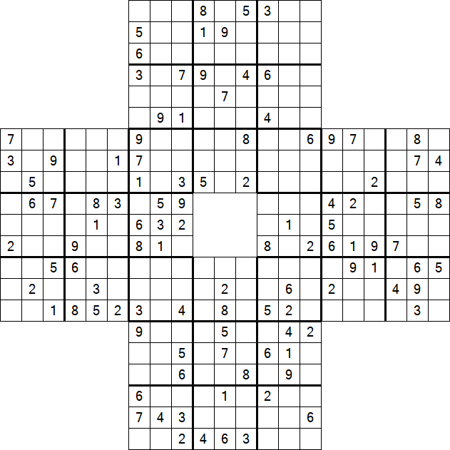 Sohei Sudoku - Difficile