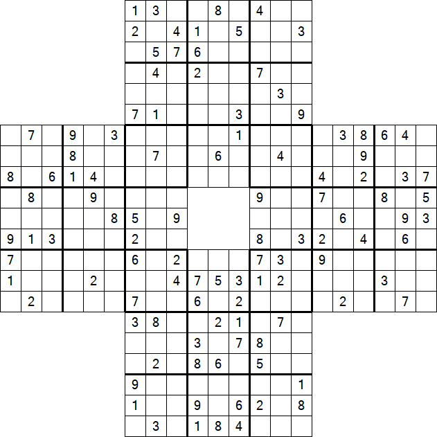 Sohei Sudoku - Difficile