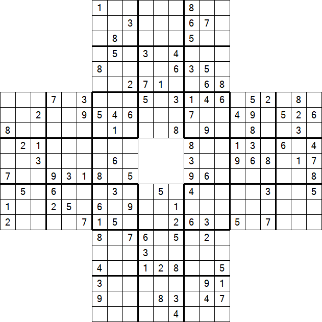 Sohei Sudoku - Difficile