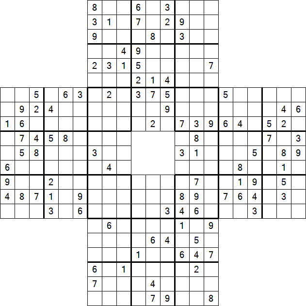 Sohei Sudoku - Difficile