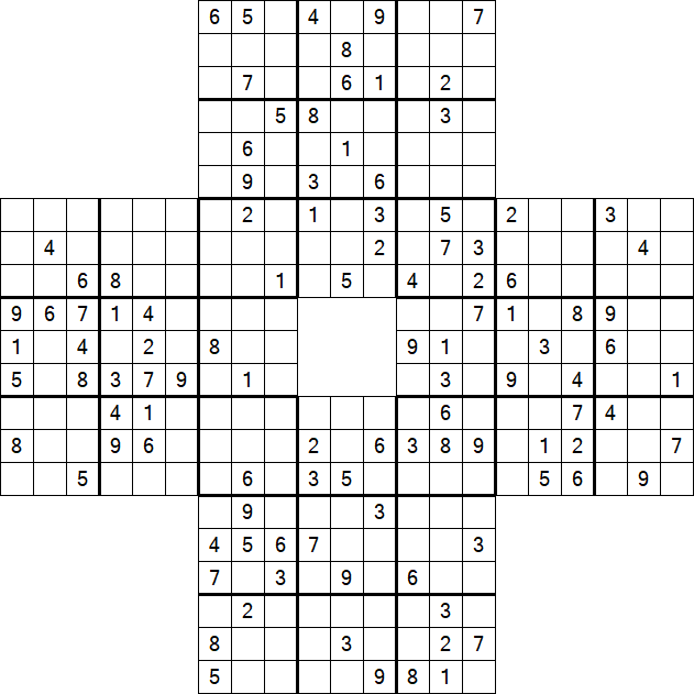 Sohei Sudoku - Difficile