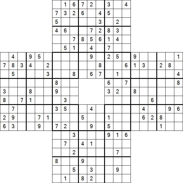 Sohei Sudoku - Difficile