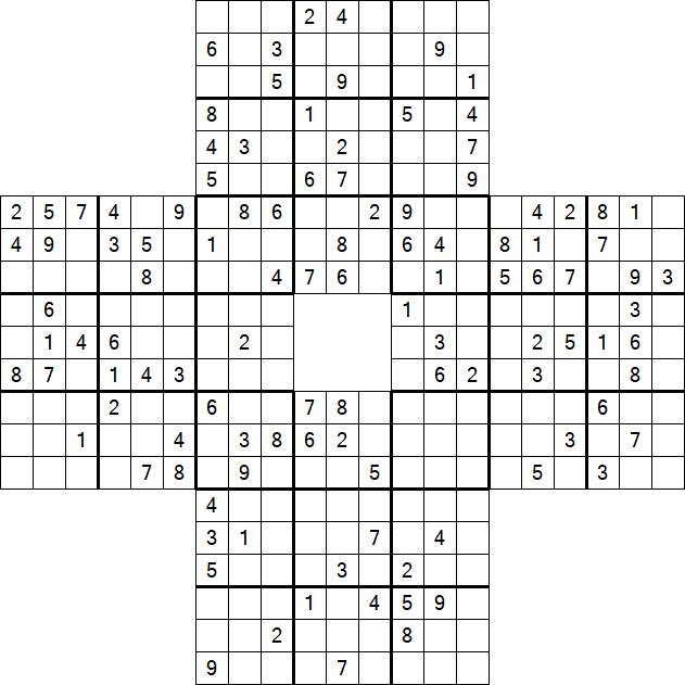 Sohei Sudoku - Difficile