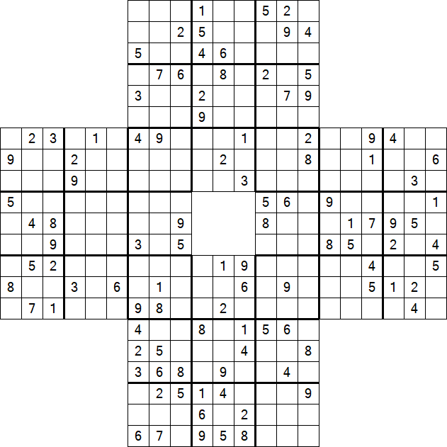 Sohei Sudoku - Difficile